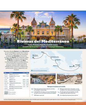 RIVIERAS DEL MEDITERRÁNEO